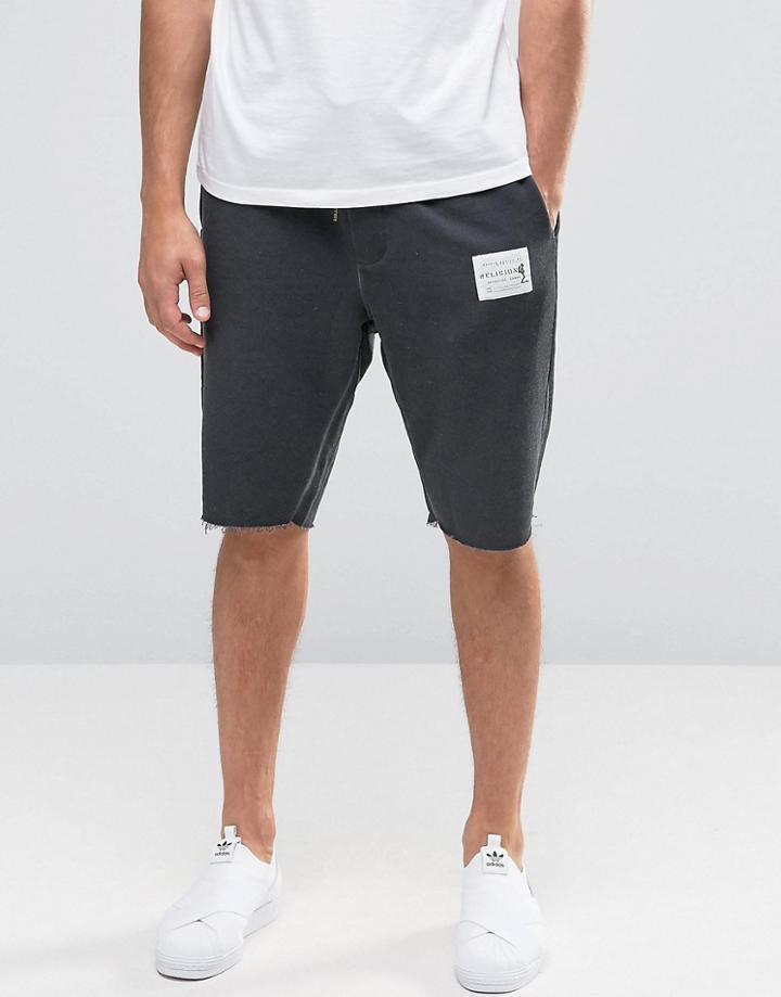 Religion Broadgate Shorts In Ombre Blue - Blue