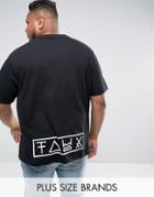 Friend Or Faux Plus Prior Printed T-shirt - Black