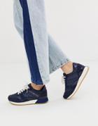 Tommy Hilfiger Star Leather Sneakers-navy