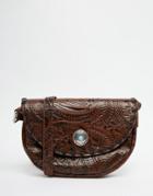 Asos Western Saddle Bag - Brown