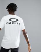 Oakley 50-bark T-shirt Back Logo Print In White - White