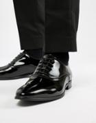 Kurt Geiger London Ralph Patent Oxford Shoes - Black