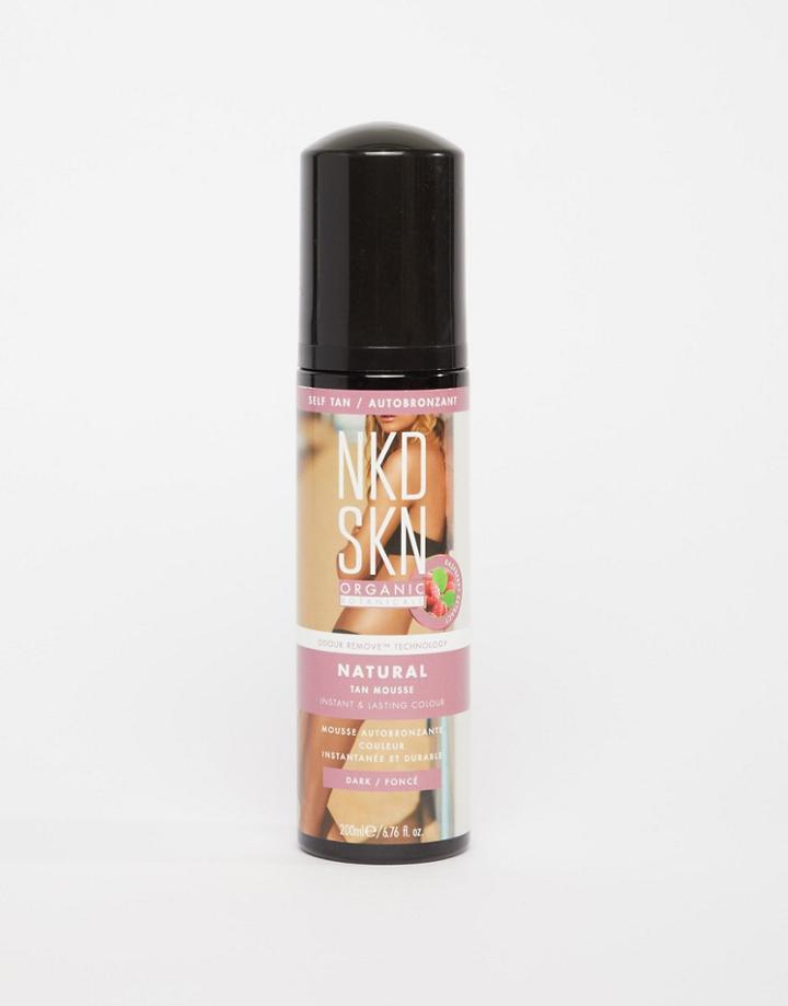 Nkd Skn Natural Gradual Tan Mousse Dark 200ml - Clear