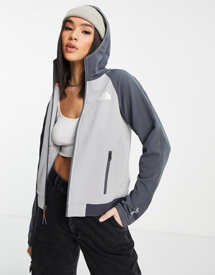 The North Face Tekware Full Zip Hoodie In Gray