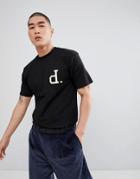 Diamond Supply Initial Logo Print T-shirt In Black - Black