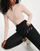 Adidas Originals Logomania Triple Logo Sweatpants In Black