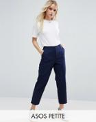 Asos Petite Chino Pants - Navy