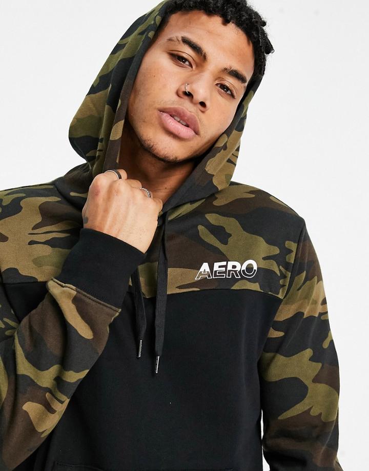 Aeropostale Sport Hoodie-black