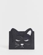 Ted Baker Ellsi Cat Leather Cardholder-black