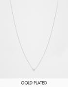 Astrid & Miyu Triangle Necklace - Silver