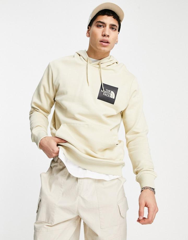 The North Face Fine Hoodie In Beige-neutral