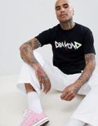 Diamond Supply Vandal T-shirt In Black - Black