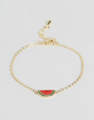 Limited Edition Watermelon Bracelet - Gold