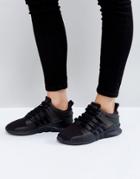 Adidas Originals Eqt Support Adv Sneaker In Black - Black