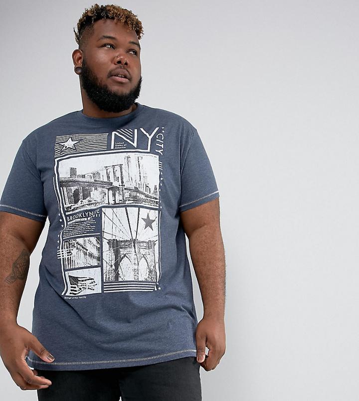 Duke Plus Ny T-shirt In Blue - Blue