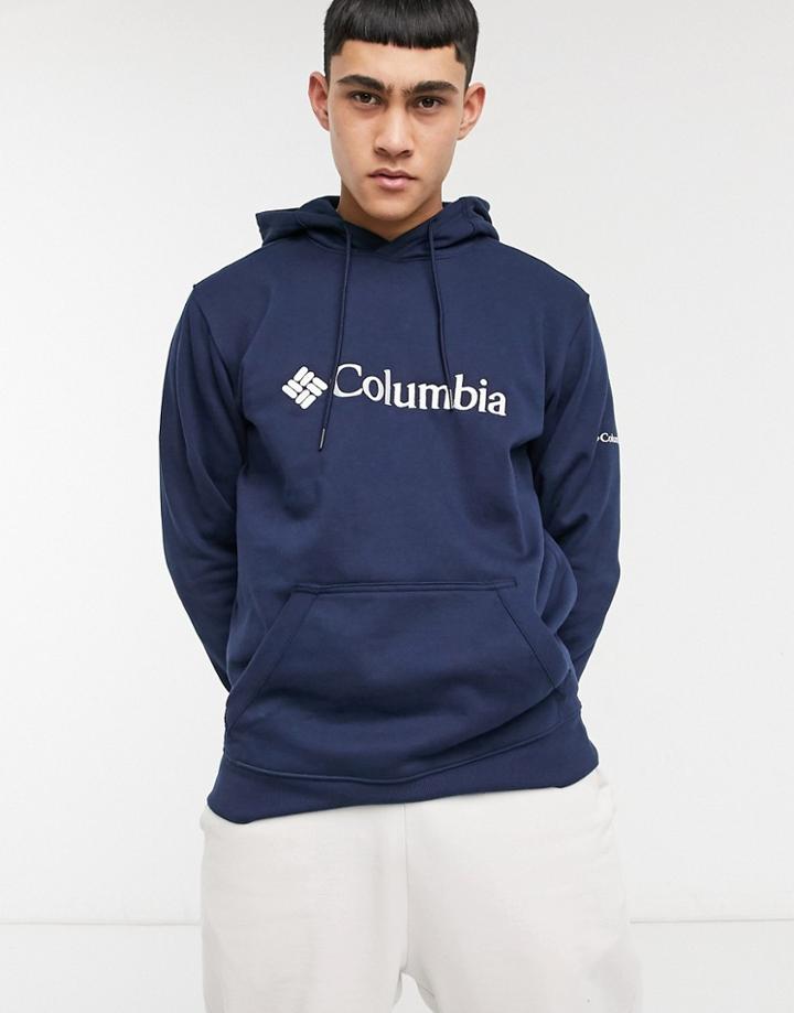 Columbia Csc Basic Logo Hoodie In Navy