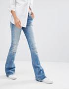 G-star 3301 High Rise Flare Jeans - Blue