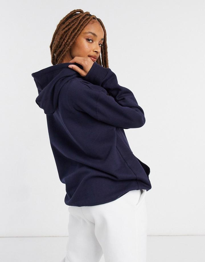 In The Style X Siannise Fudge Oversized Hoodie In Navy