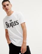 Asos Design The Beatles T-shirt - White