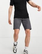 Only & Sons Chino Shorts In Gray-grey