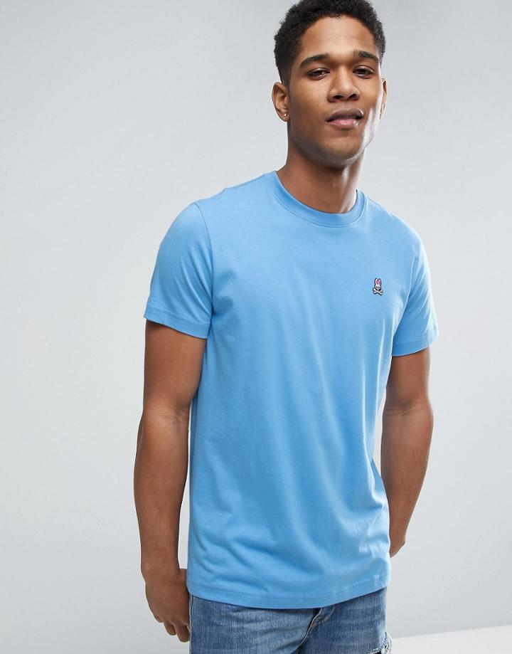 Psycho Bunny Crew Neck Pastel T-shirt - Blue