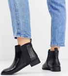 Simply Be Wide Fit Imogen Chelsea Boot In Black