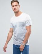 Redefined Rebel T-shirt In Gradient Stripe - Navy
