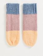 Urbancode Color Block Gloves In Multi
