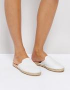 Aldo Babouche Flat Shoes - White