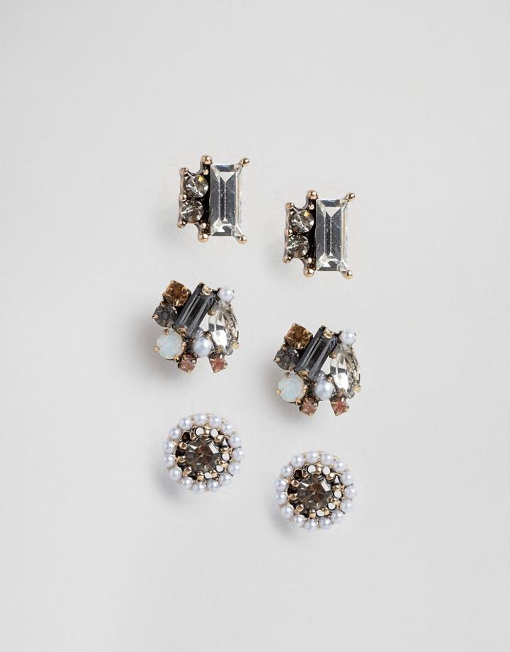 Aldo Taussi Multipack Earrings - Gold