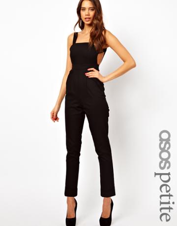 Asos Petite Exclusive Jumpsuit With Strappy Back