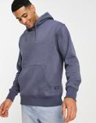 Jack & Jones Essentials Oversized Hoodie In Blue-neutral