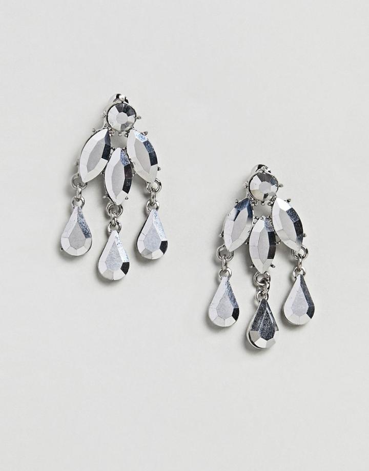 Coast Statement Earrings - Silver