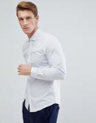 Jack & Jones Premium Slim Fit Shirt With Paisley Print - White