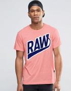 G-star Torpo Raw Print T-shirt - Flame Htr