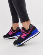 New Balance 574 Sneakers In Black