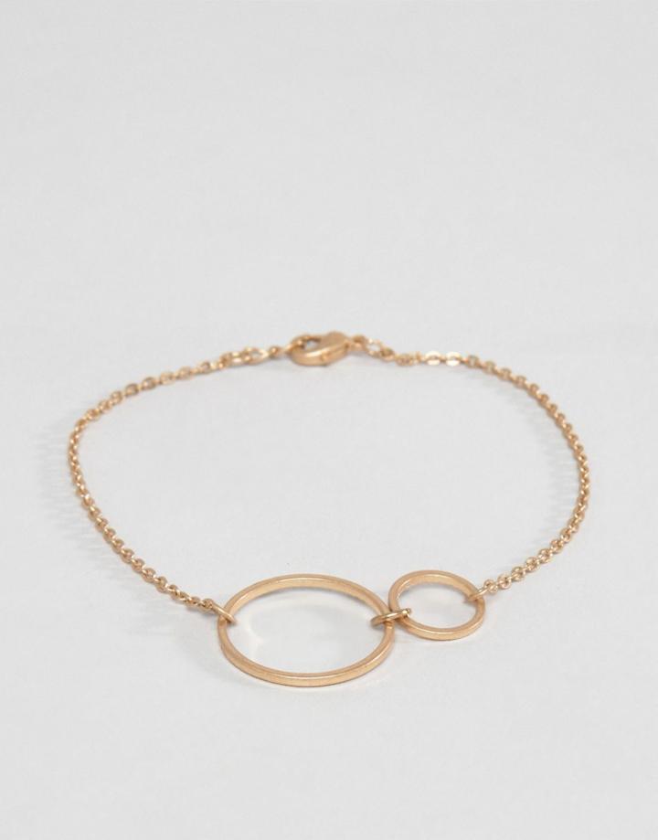Selected Femme Moby Chain Bracelet - Gold