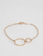 Selected Femme Moby Chain Bracelet - Gold