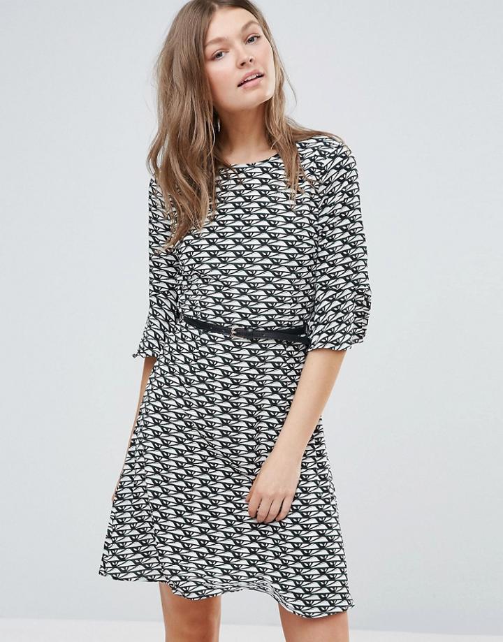Sugarhill Hearts Skater Dress - Multi