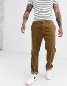 Only & Sons Loose Fit Cord Pants In Sand-tan