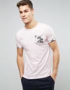D-struct Palm Pocket T-shirt - Pink