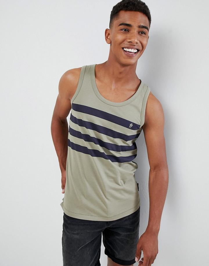 French Connection 4 Stripe Tank