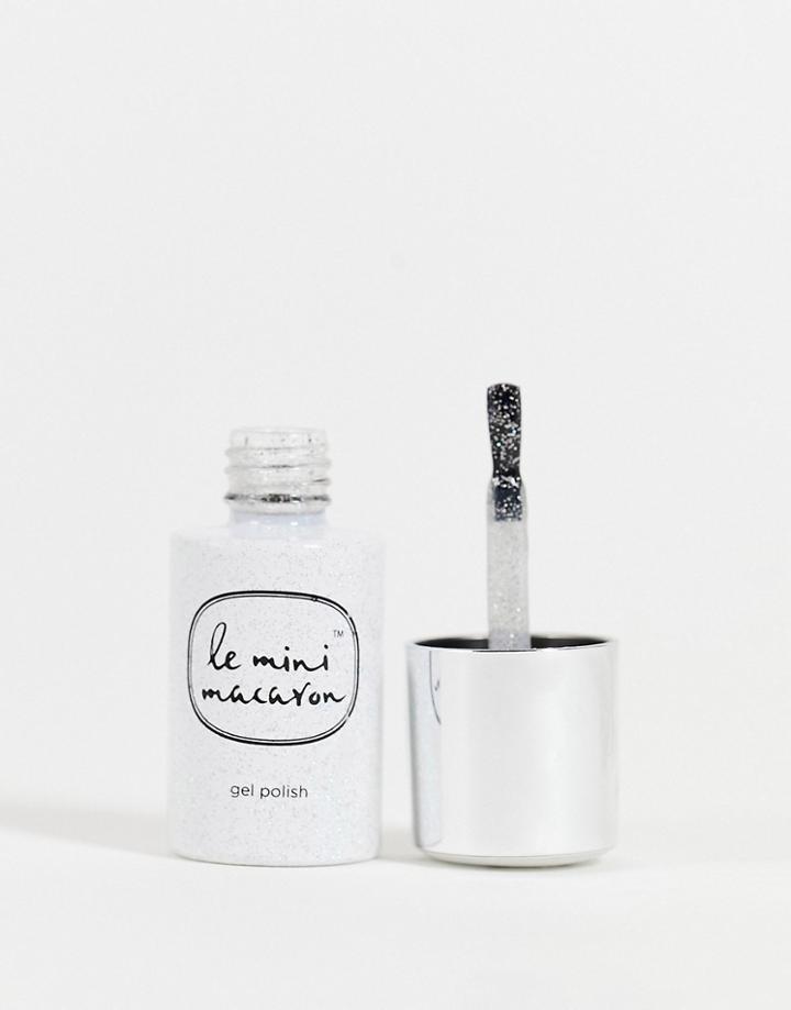 Le Mini Macaron Glitter Utopia Top Coat-silver