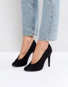 New Look V Shape Heeled Shoe - Black