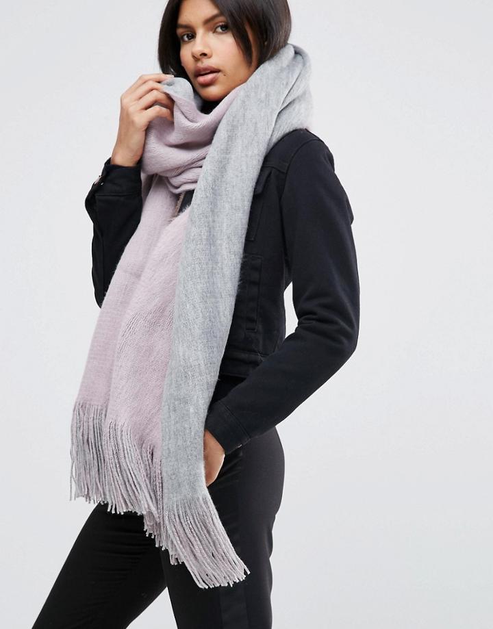 Asos Color Block Reversible Rochelle Scarf - Multi