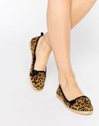 Asos Jewel Of The Nile Espadrilles - Leopard