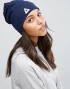 Le Coq Sportif Logo Beanie - Navy