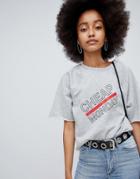 Cheap Monday Synth Logo Sweat T-shirt - Gray