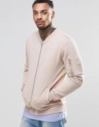 Hype Jersey Bomber Jacket - Sand