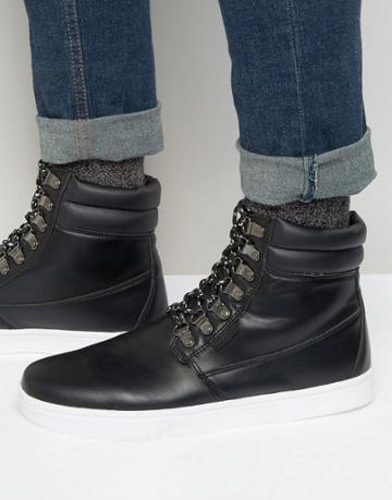 Rock & Religion Hiking Boots - Black